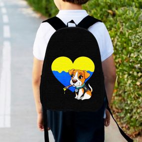 Рюкзак детский Пес Патрон 34х27см,городской ранец для мальчика с принтом (00321)