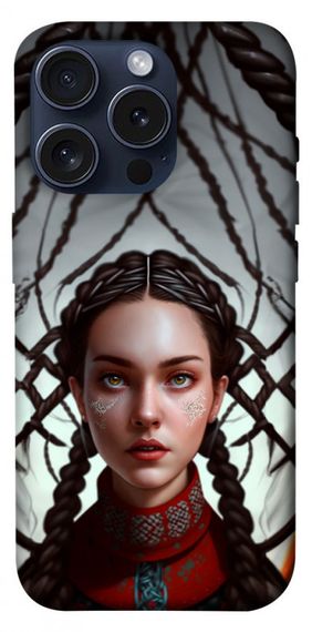 Чохол з картинкою Lady style 5 для Apple iPhone 15 Pro (6.1")