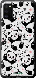 Чохол на Samsung Galaxy A41 A415F Панди "4318b-1886-2448"