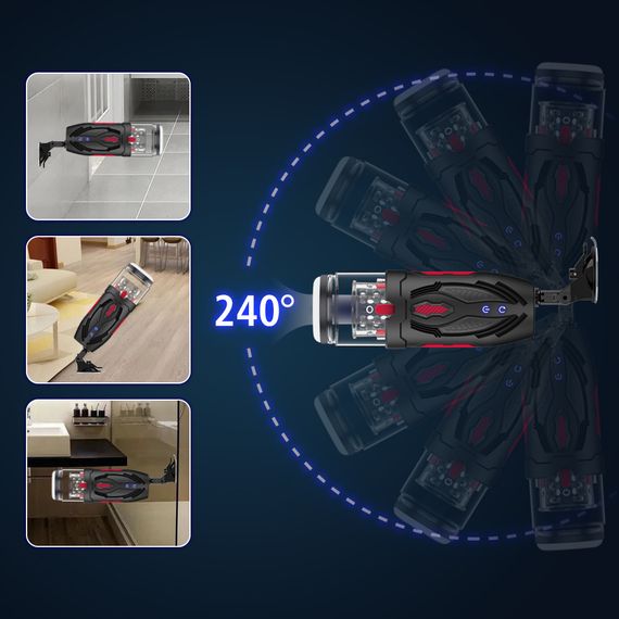 Мастурбатор - Erospace Men’s Play Automatic Male Masturbator B1 Sex Aura | Зображення 6