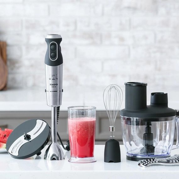 Блендер MAGIO MG-642, блендер для дитячого пюре, блендер для дому, блендер для кухні, електричний | Зображення 3