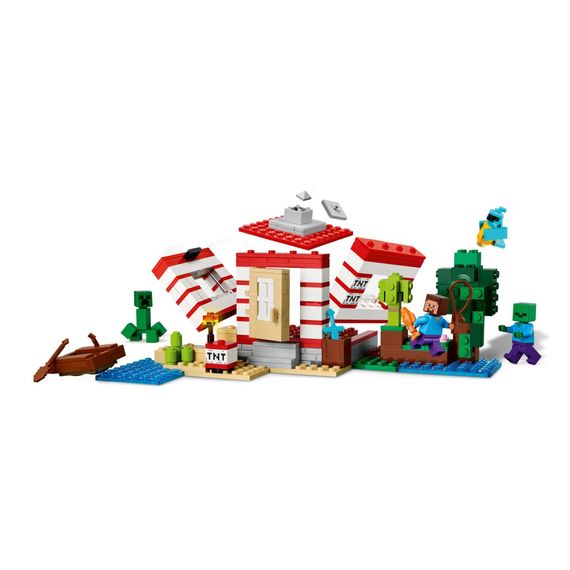 Конструктор LEGO Minecraft Будинок із вибухівки в джунглях (21275) | Зображення 3