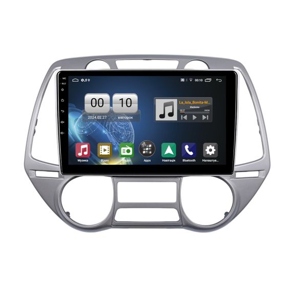 Штатна магнітола серії QIV Q1 під Hyundai i20 2 2008-2012 (F2) 9 дюймів