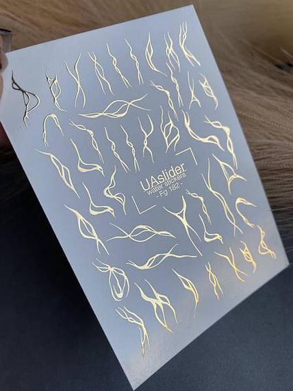 Фольгированный слайдер UAslider FG 182 на водяной основе (7x10см) | Зображення 2