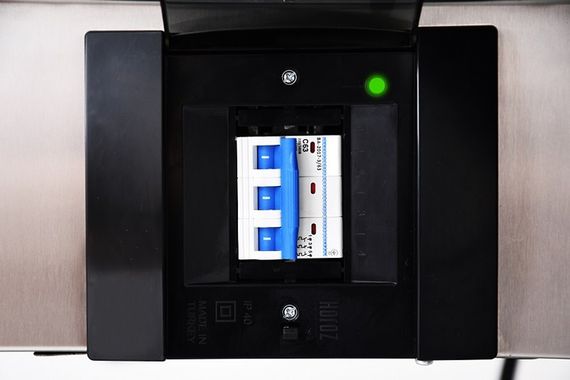 Напольная индукционная плита КИЙ-В ПІ-4.3-14 четыре конфорки | Зображення 4