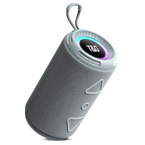 Bluetooth колонка портативна TG656 FM-радіо. WU-659 Колір: сірий | Зображення 2