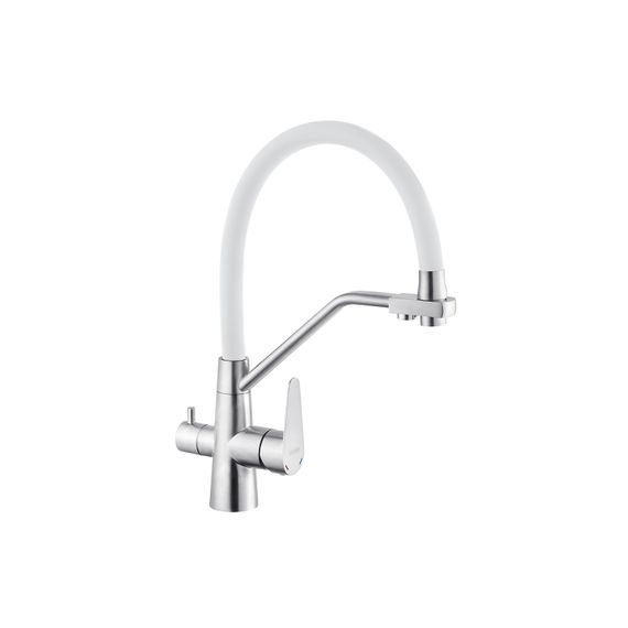 Змішувач для кухні Kroner KRM Edelstahl Klassisch - ESG03817WHI (CV027938)