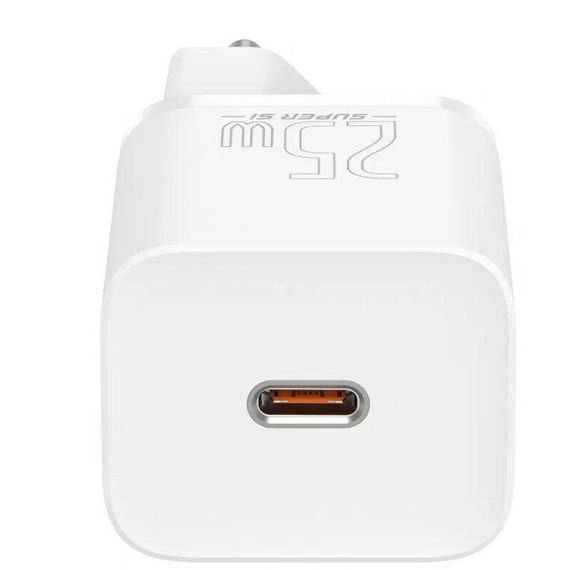 МЗП Baseus Super Si Quick Charger 25W (1USB-C) (CCSP) Білий | Зображення 2