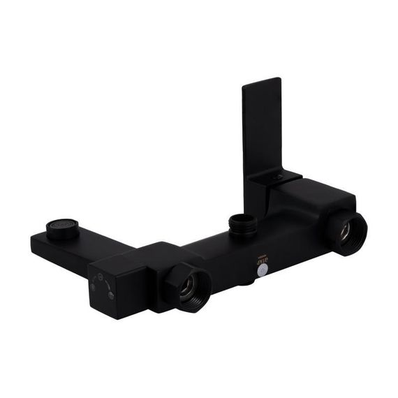 Душевая система универсальная Qtap Gemini на три потребителя (с изливом) QTGEM111BLM45686 Black Matt | Зображення 6