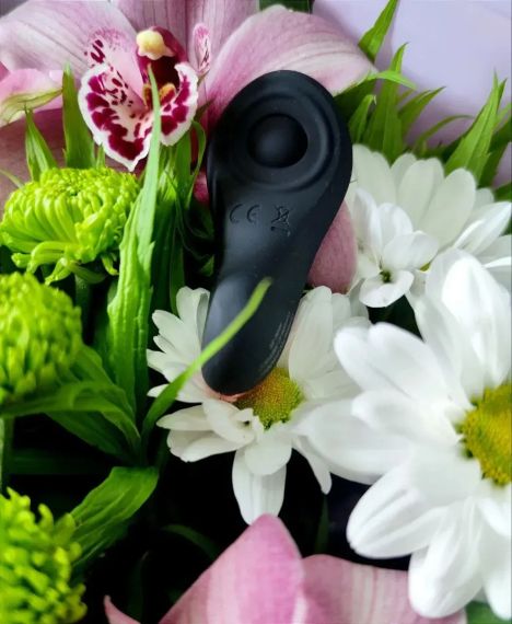Вибратор в трусики с пультом и функцией управления со смартфона Satisfyer Little Secret черный Sex Aura | Зображення 2