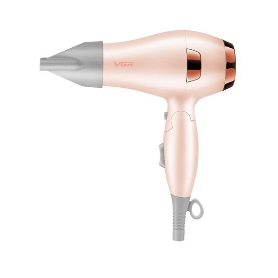 Складаний фен VGR V-432 PINK, 3 рівні обдування, низький рівень шуму, 1200 Вт (46273-V-432_277) | Зображення 2