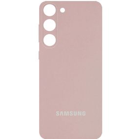 Чохол Silicone Cover Full Camera (AA) для Samsung Galaxy S23+, Рожевий