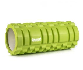 Масажний ролик (роллер) PowerPlay 4025 Massage Roller Зелений (33x14 см) (PP_4025_Green)