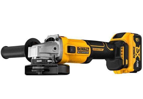 Шліфмашина кутова-болгарка DeWALT акумуляторна безщіткова з АКБ та ЗП DCG407M1T | Зображення 3