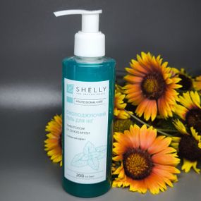 Охолоджуючий гель для ніг з ментолом та олією м'яти Shelly 200 мл