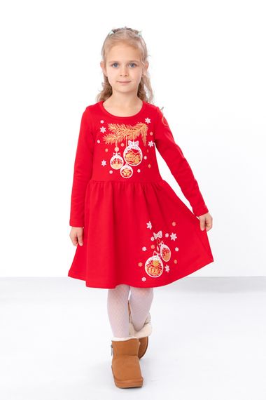 Сукня для дівчинки "Казка" Носи своє 92 Червоний (p-4394-178619) | Зображення 1