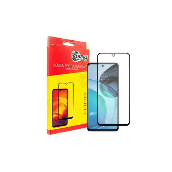 Чохол до мобільного телефона Dengos Kit for Motorola G72 case + glass (Black) (DG-KM-51) | Зображення 3