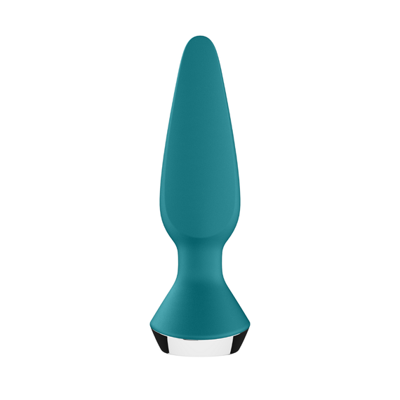 Смарт анальна пробка з вібрацією Plug-ilicious 1, бірюзова Satisfyer (Німеччина) sexstyle | Зображення 2