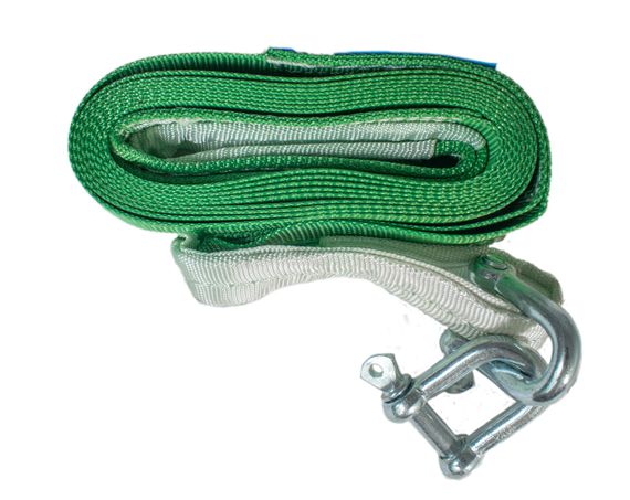 Буксирувальний трос 3т 4,5 метра автомобільний петля-скоба | Зображення 2