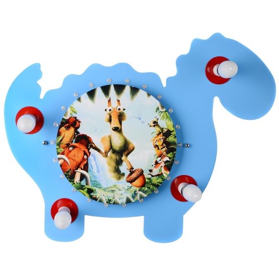 Люстра потолочная деревянная для детской E14 40W Mix (KL-418W/4) | Зображення 1