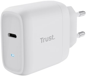 Зарядний пристрій Trust мережевий Maxo 45Вт, USB-C PD, білий (25138_TRUST)