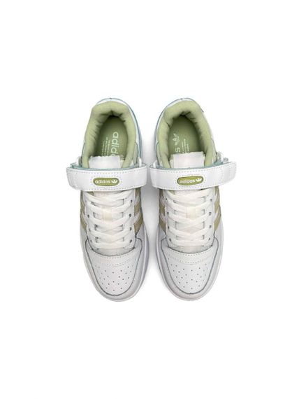 Жіночі кросівки A-didas Forum 84 Low New White Olive  , В'єтнам | Зображення 1