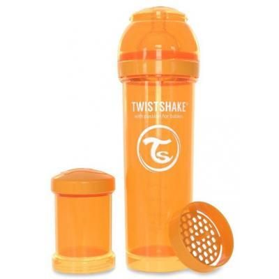 Бутылочка для кормления Twistshake антиколиковая 330 мл, оранжевая (24860) | Зображення 1