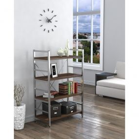 Стеллаж офисный низкий Loft Design L-125 New орех модена