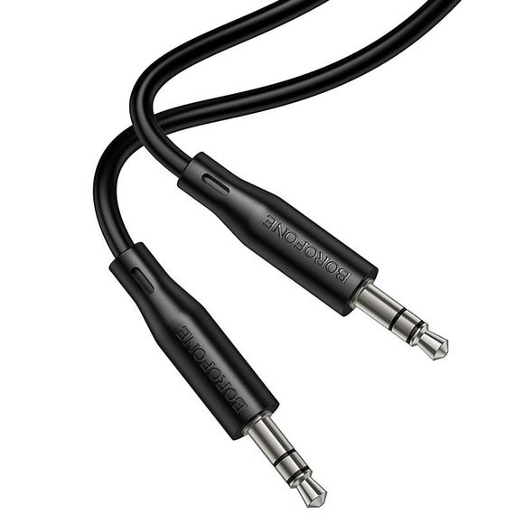 Аудио кабель Aux Borofone BL26 Standard (1m) Black | Зображення 3