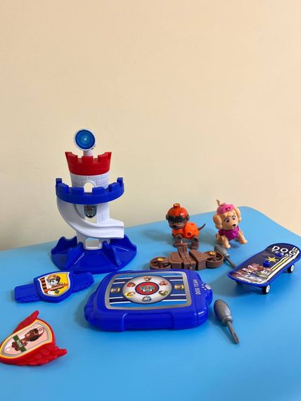 Ігровий набір "Щенячий патруль" База Bambi 627-19-3 фігурки з аксесуарами | Зображення 1