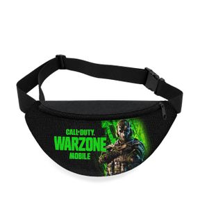 Дитяча сумка-бананка Call of Duty Warzone 32х15 см на пояс або через плече (5784)
