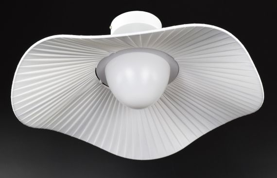 Люстра світлодіодна стельова LED світильник для квартири на стелю лед 26926 Білий 20х44х44 см. | Зображення 5