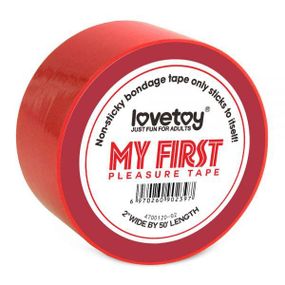 Червона стрічка для бондажу LOVETOY MY FIRST Sex Aura