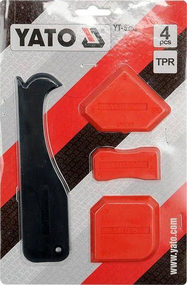 Шпателі для силікону YATO : Набір 4 шт. YT-5262