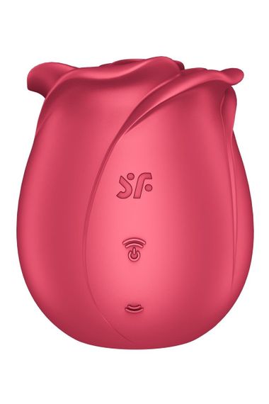 Вакуумний стимулятор троянда Satisfyer Pro 2 червоний, 7 см Sex Aura | Зображення 1