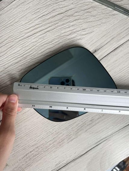 Audi A6 C5 (94-99) вкладыш вставка зеркала правый маленький с подогревом, Ауди А6 С5 | Зображення 4