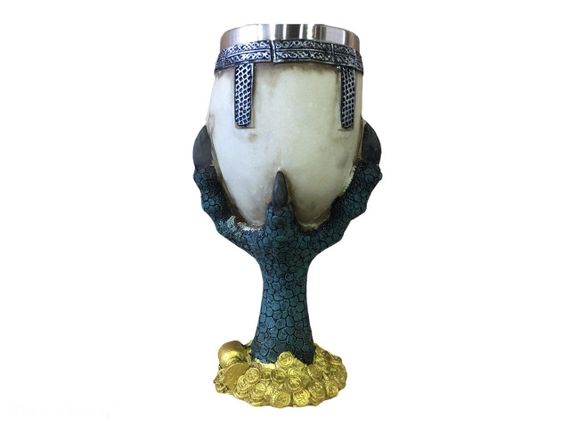 Келих для Вина Череп із Лапою Гра Престолів Кубок Готика Подарунок (код 00302) | Зображення 3