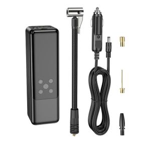 Автомобільний насос Hoco ZP5 May smart air pump Black