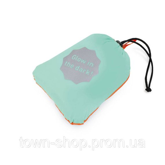 Курточка для собак AiryVest Lumi двусторонняя, светящаяся, размер М 45, салатово-оранжевая | Зображення 1
