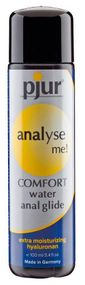 Анальна змазка pjur analyse me! Comfort water glide 100 мл на водній основі з гіалуроном Sex Aura