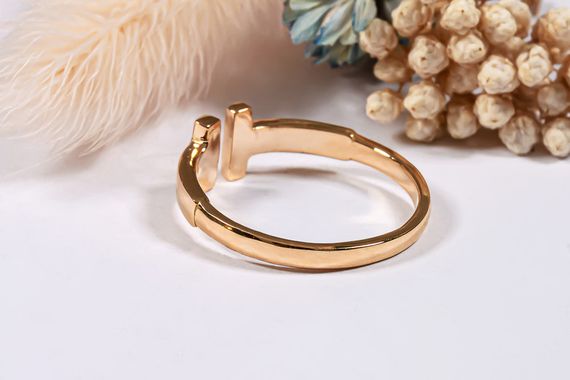 Женское кольцо Tiffany из красного золота | Зображення 7