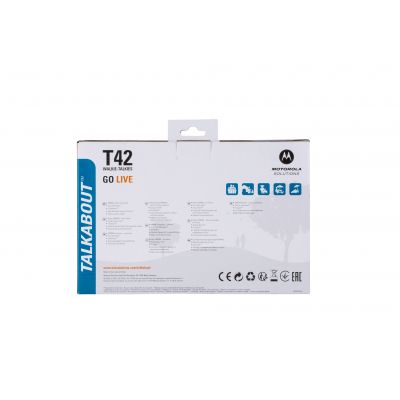 Портативная рация Motorola TALKABOUT T42 Quad Pack (B4P00811MDKMAQ) | Зображення 5