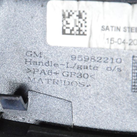 Ручка кришки багажника Opel Mokka 2012-2019 Ручка дверей багажника Опель Мокка 95982210 42453509 | Зображення 5