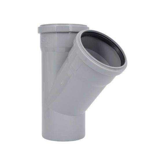 Тройник PPR канализационный TA Sewage 110, 45°