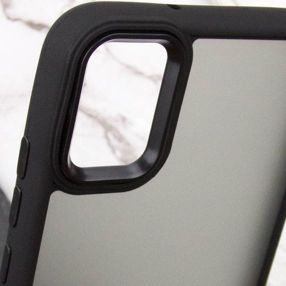 Чехол TPU+PC Lyon Frosted для Samsung Galaxy A04e Black | Зображення 4