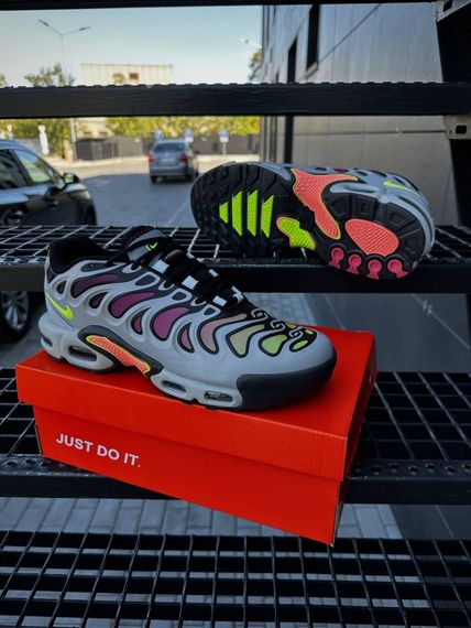 Кросівки Nike Air TN Plus Drift (gray & neon) | Зображення 3