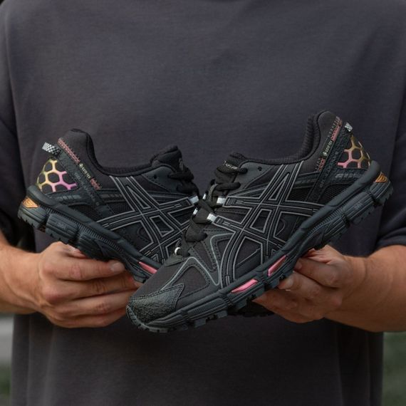 Кросівки демісезонні  Asics Gore-Tex колір чорний/червоний | Зображення 7