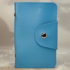 Голубой альбом для хранения пластин для стемпинга (на 10 отделений)