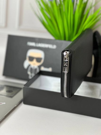 Кошелек Karl Lagerfeld черный wk008 | Зображення 1