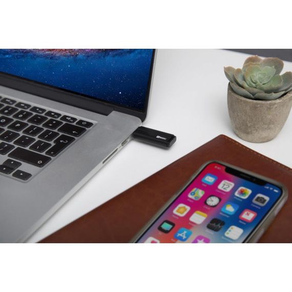 USB флеш накопичувач MyMedia 32GB Black USB 2.0 (69262) | Зображення 5